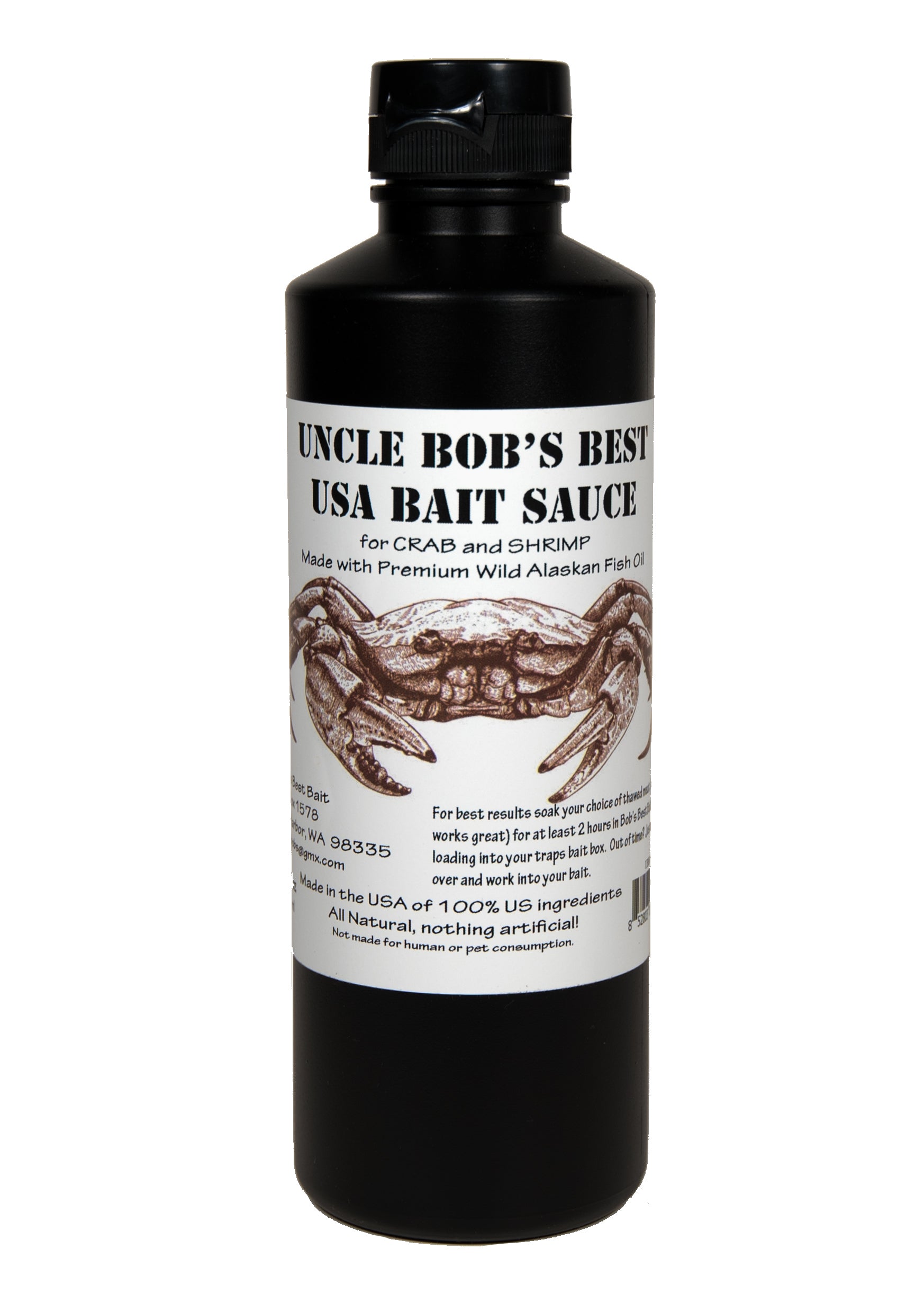 Uncle Bob's Best USA Bait Sauce 16oz