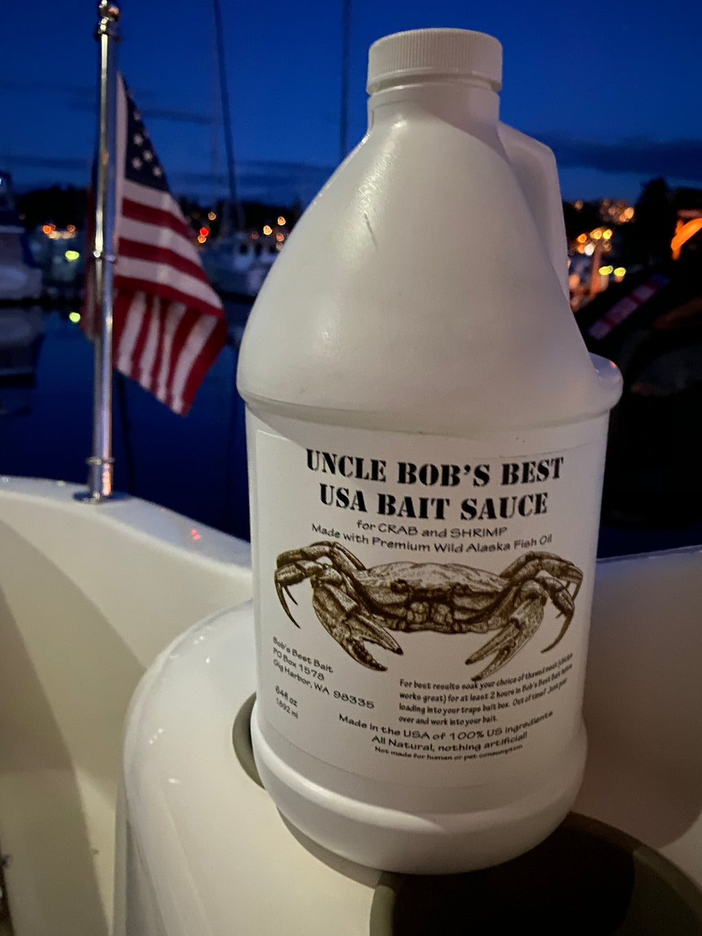 Uncle Bob's Best USA Bait Sauce 64oz